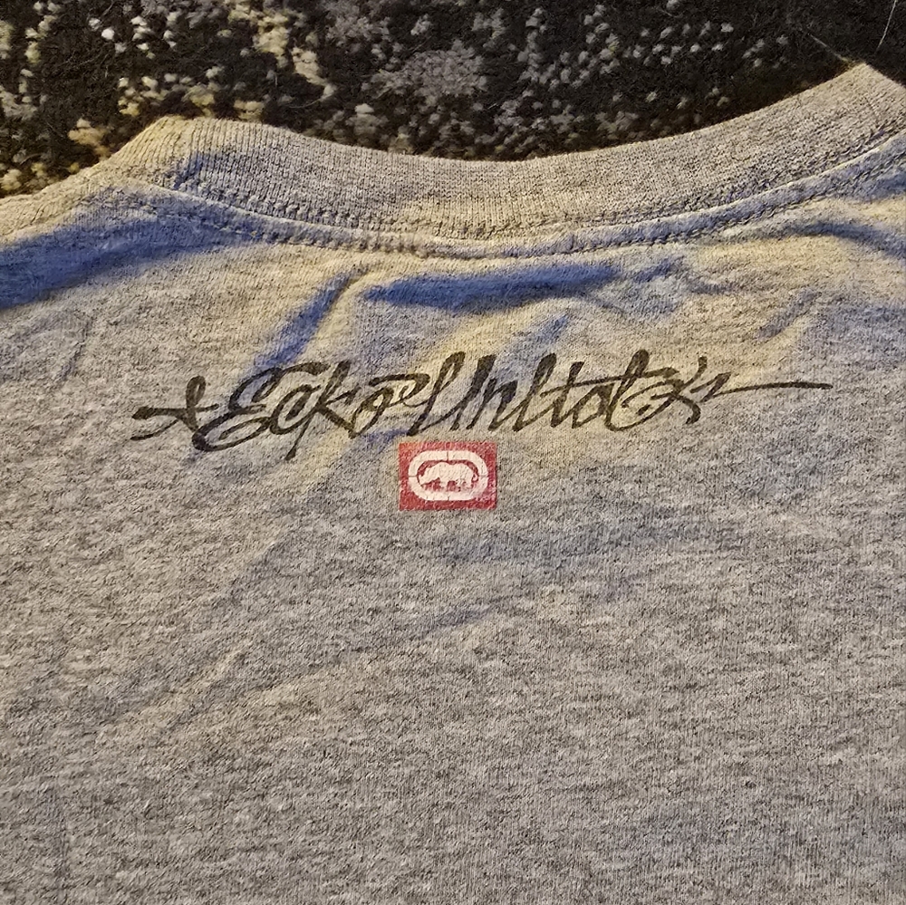 🔥Vintage Ekco unlimited Gray Graphic Tee - Graffiti Made Me Rich🔥 - Picture 5 of 8